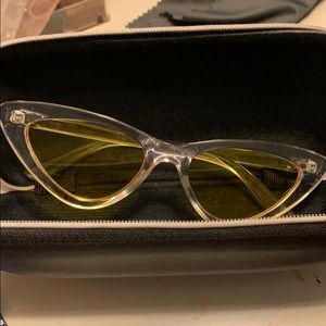 Cat eye sunglasses